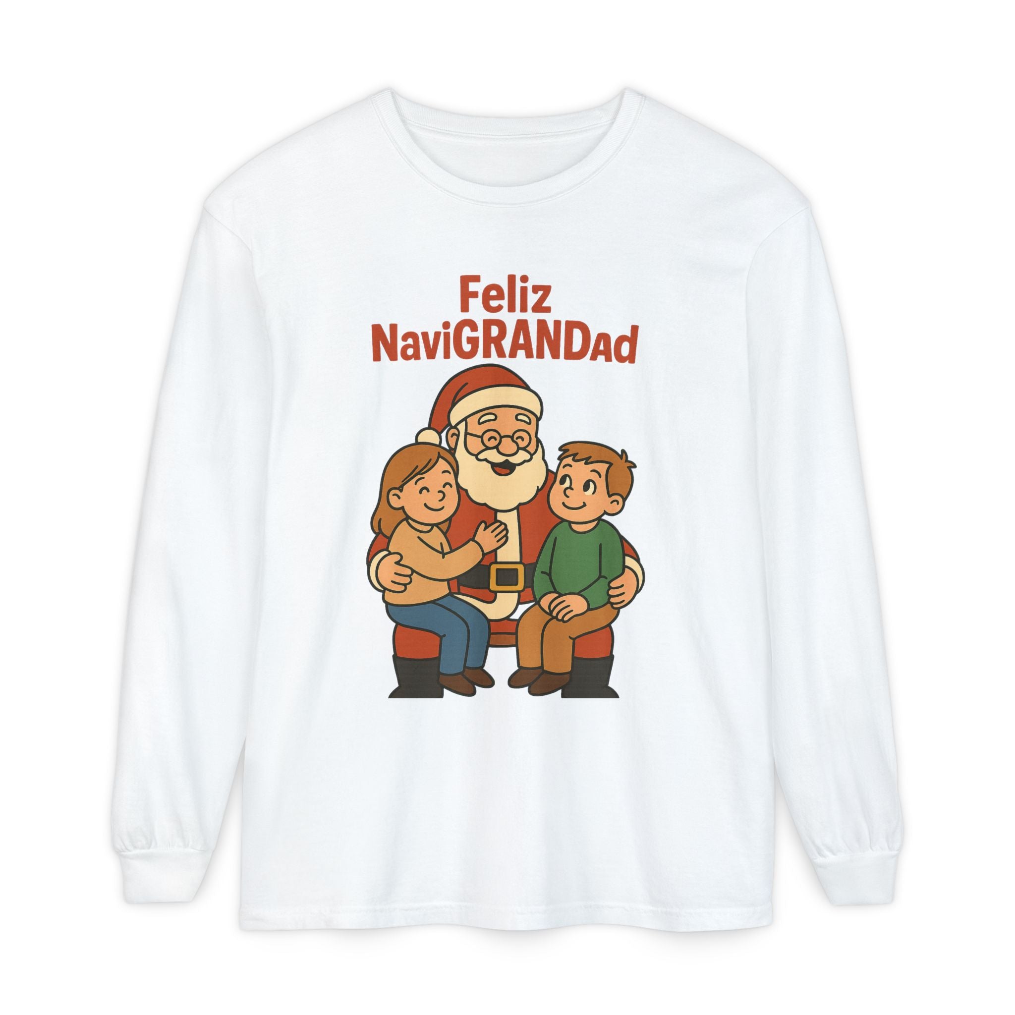 Feliz NaviGRANDad Long Sleeve T-Shirt