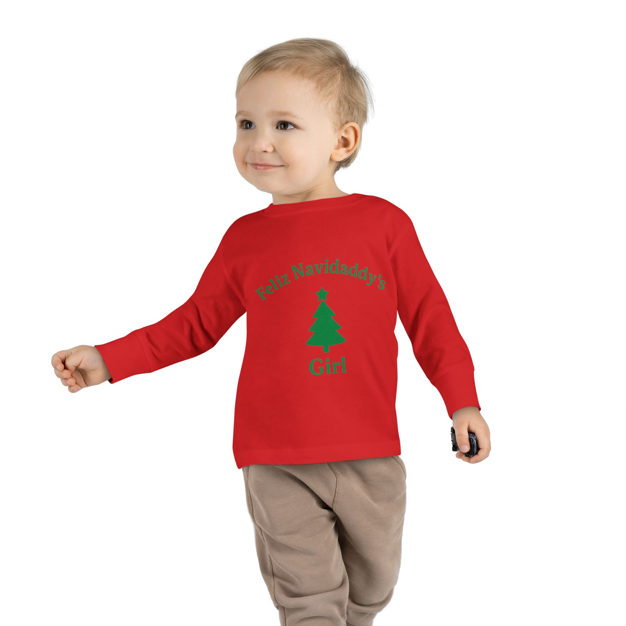 Toddler Feliz Navidaddy's Girl Long Sleeve
