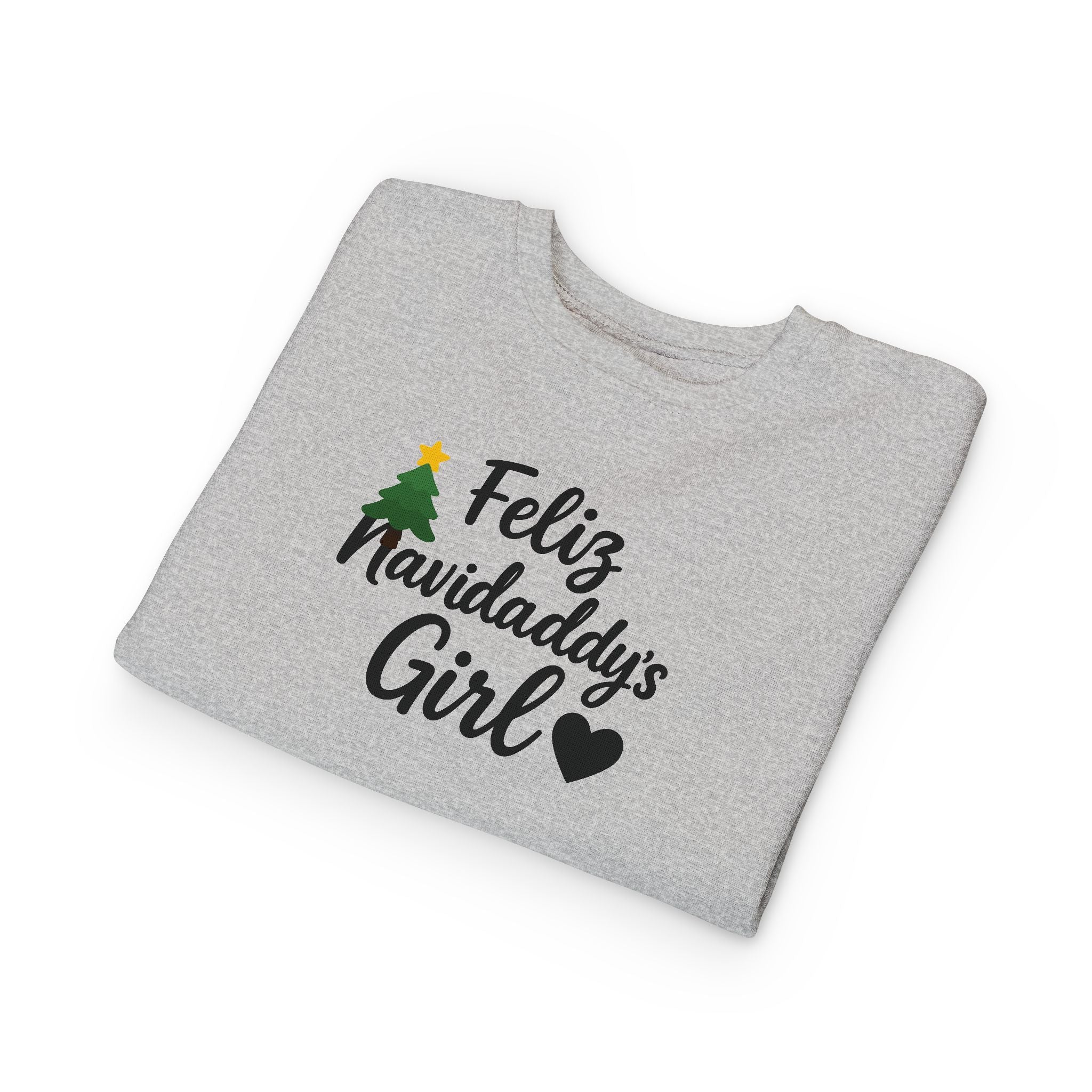 Feliz Navidaddy's Girl Toddler Sweatshirt