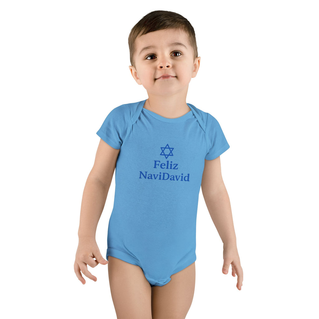 Feliz NaviDavid Baby Onesie