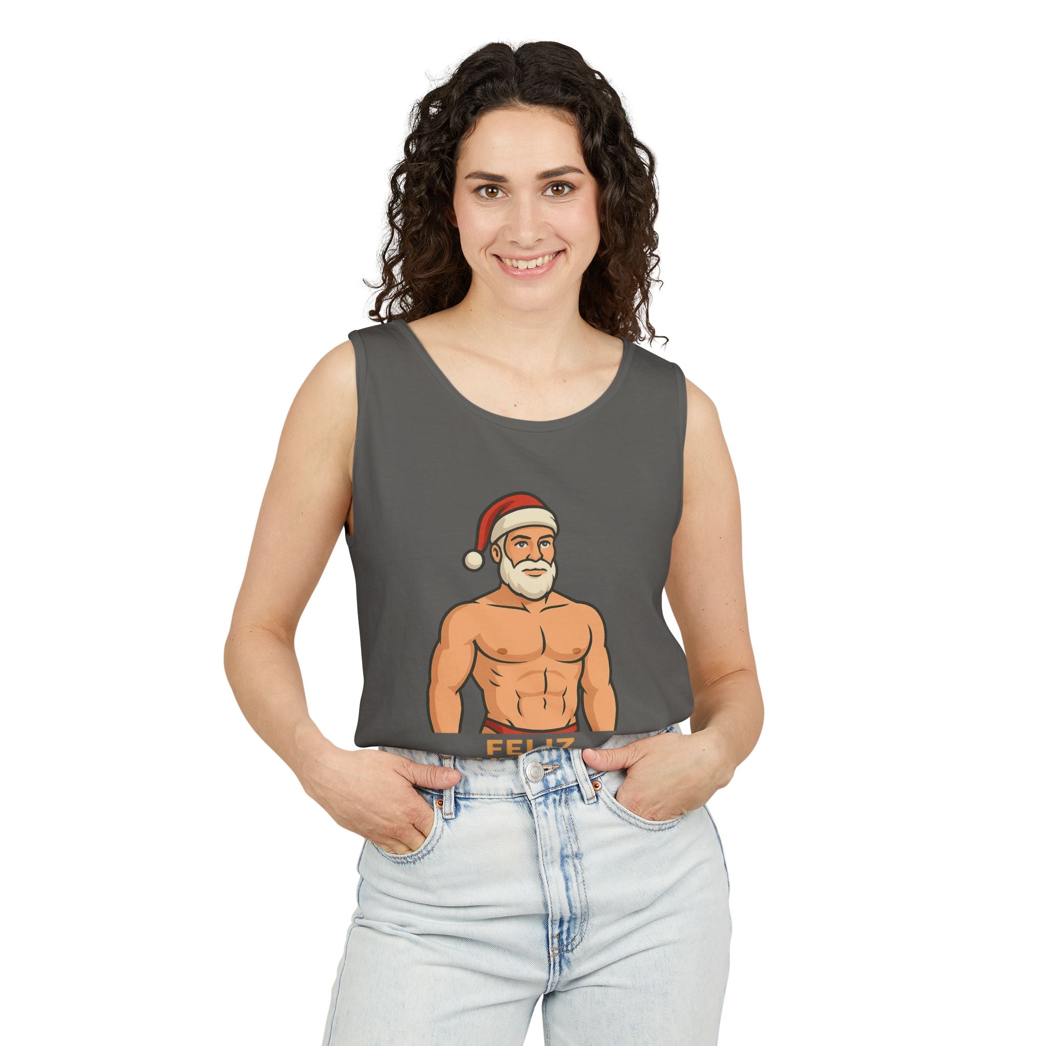 Big Clause Energy Feliz Navidaddy Tank