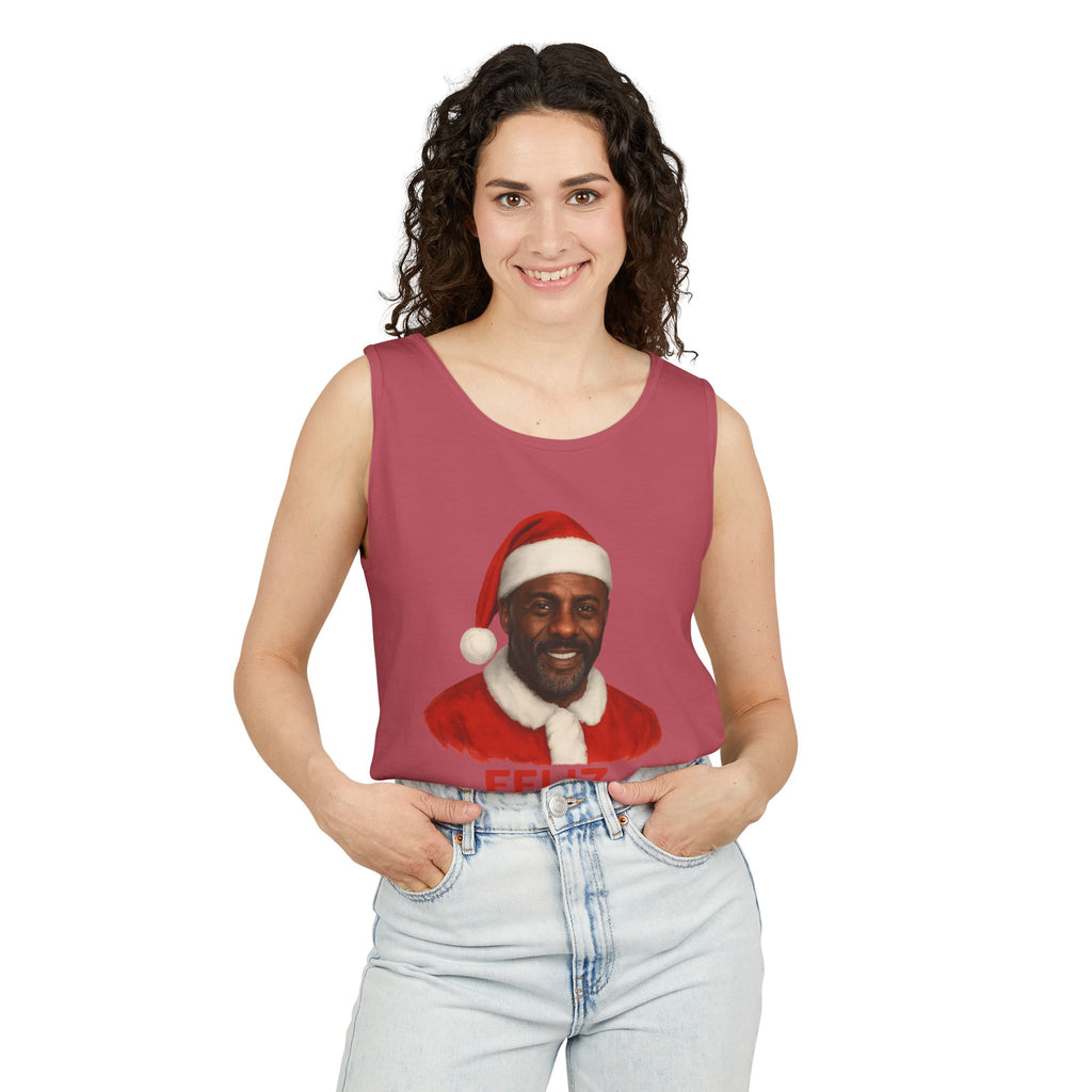 Idris Elba Feliz Navidaddy Tank Top