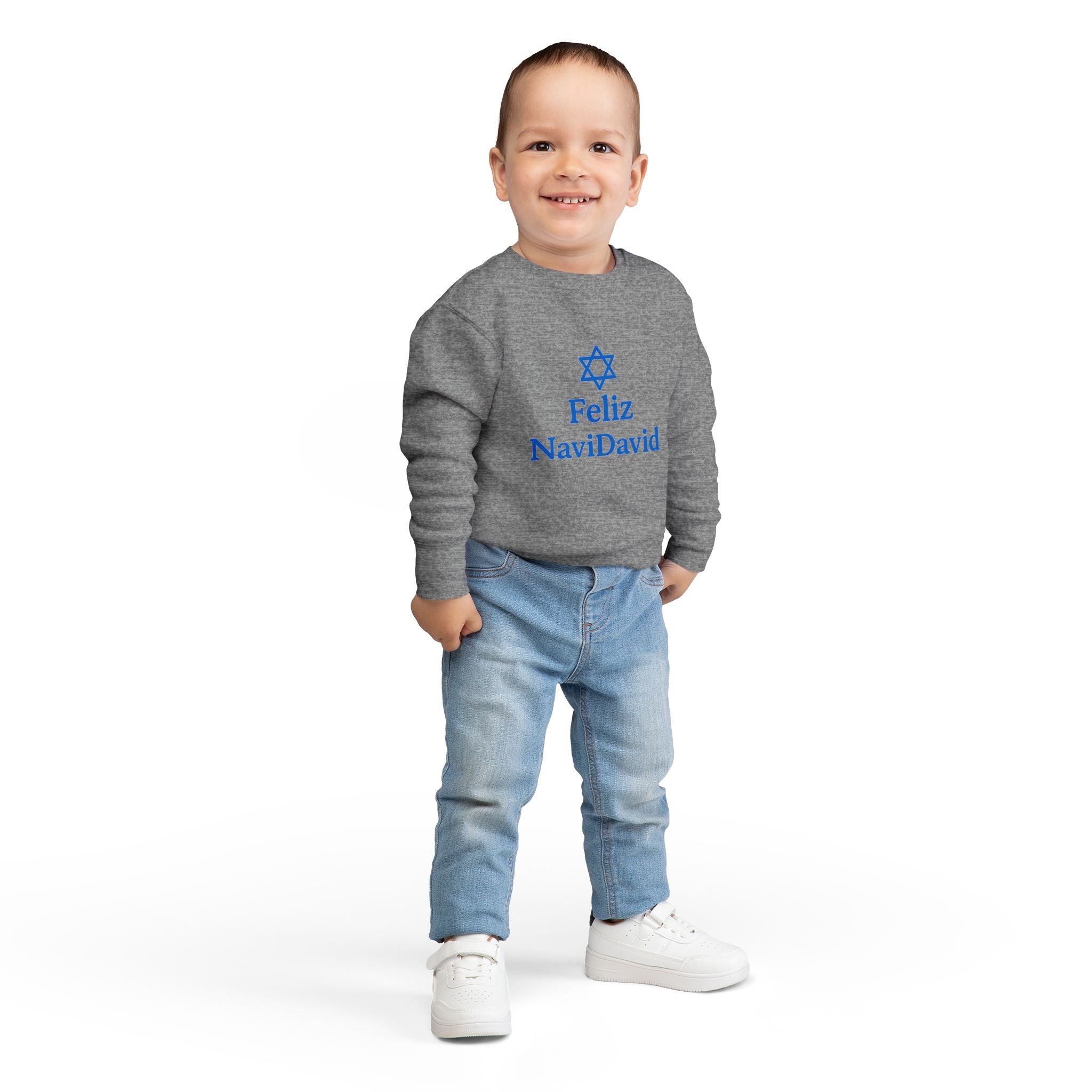 Feliz NaviDavid Toddler Sweatshirt
