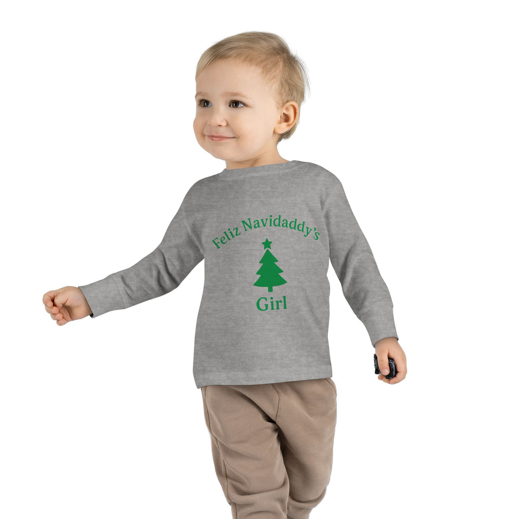 Toddler Feliz Navidaddy's Girl Long Sleeve
