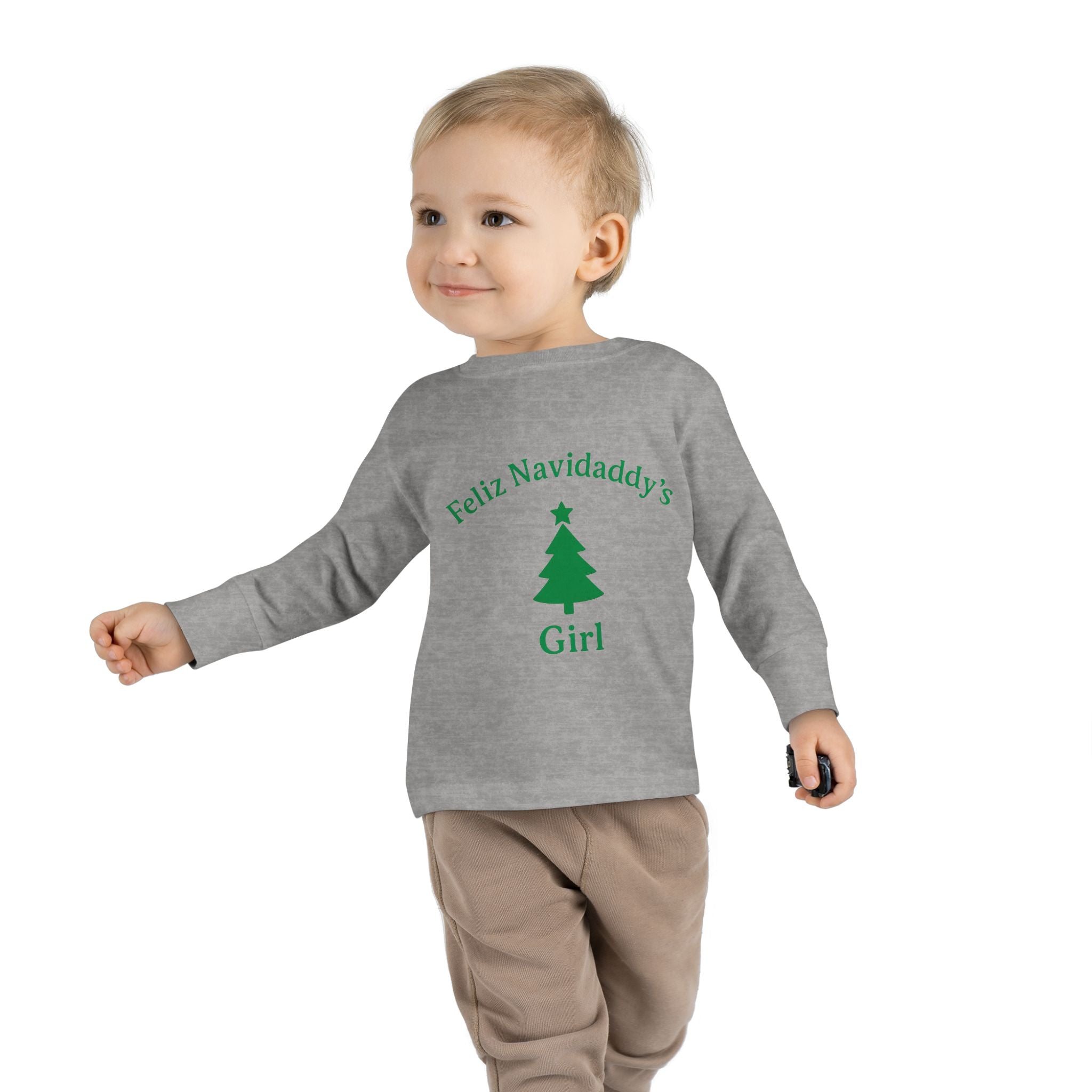 Toddler Feliz Navidaddy's Girl Long Sleeve
