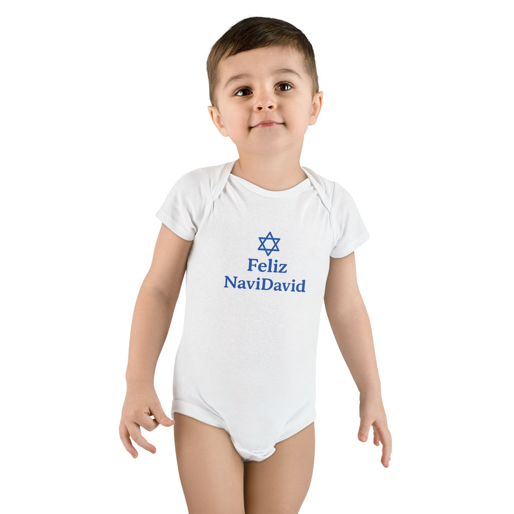 Feliz NaviDavid Baby Onesie