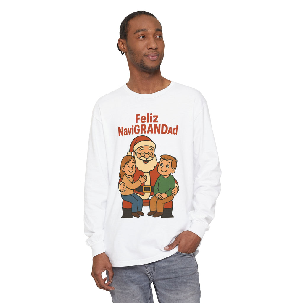 Feliz NaviGRANDad Long Sleeve T-Shirt