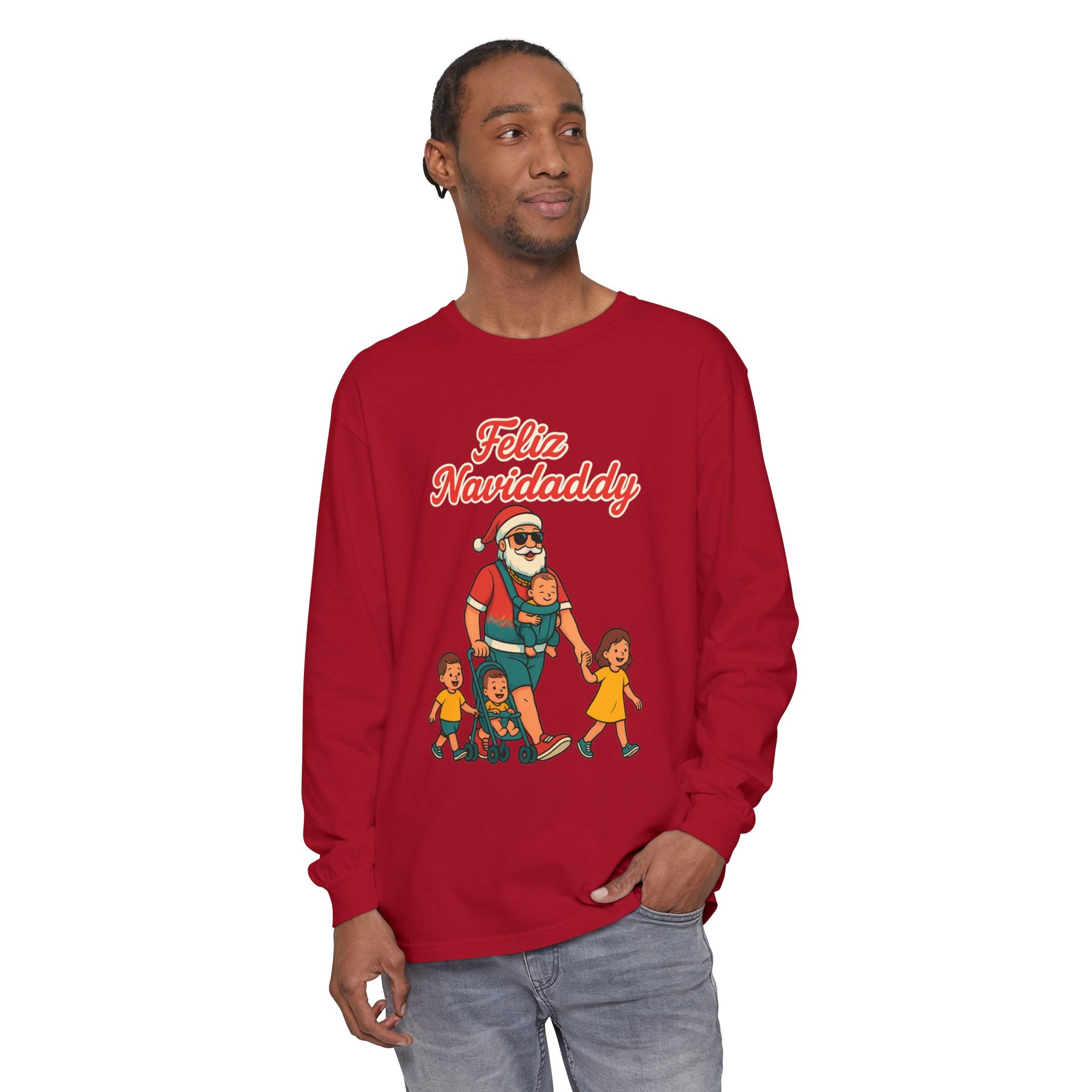 Big Family Feliz Navidaddy Long Sleeve
