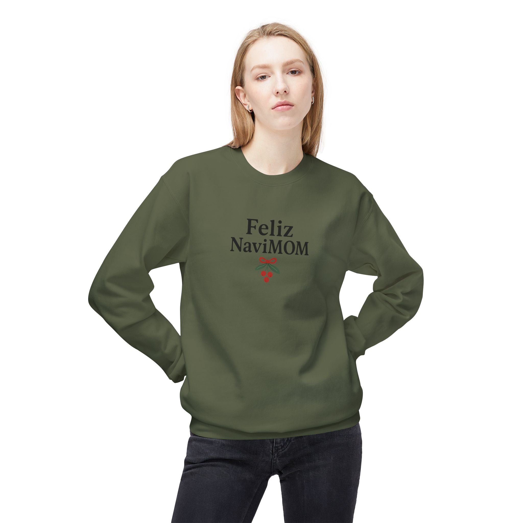 Feliz NaviMOM Fleece Crewneck