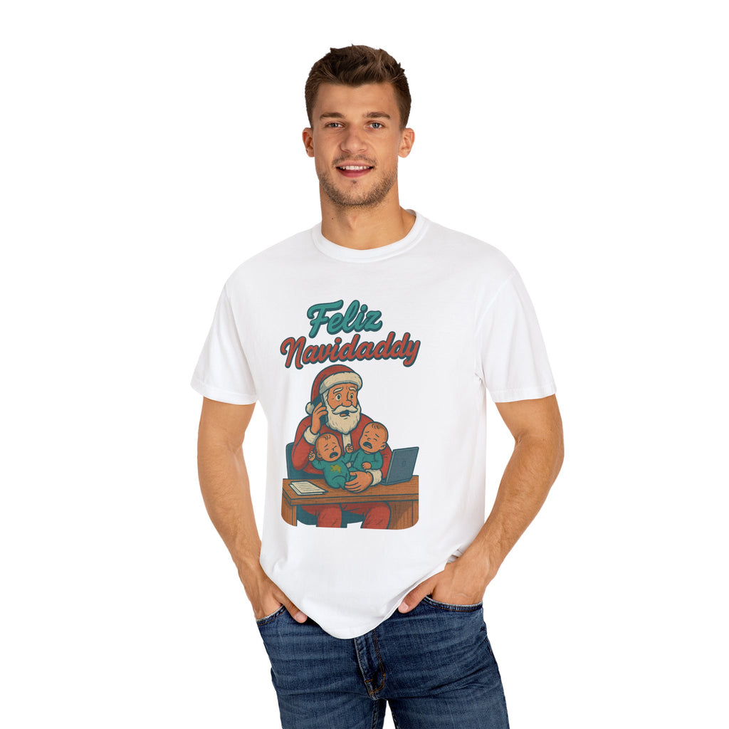 Feliz Navidaddy Busy Dad T Shirt