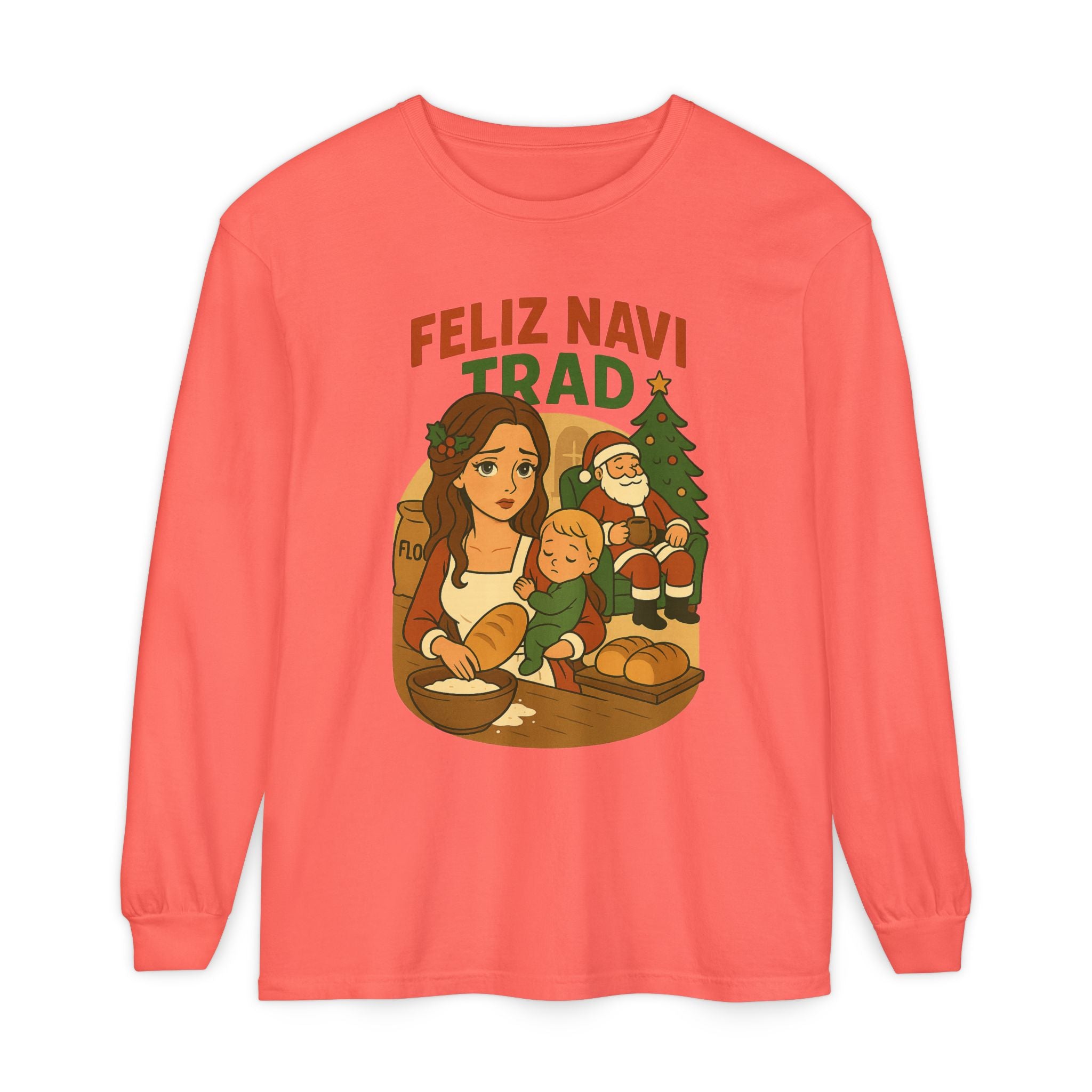 Feliz NaviTrad Wife Long Sleeve