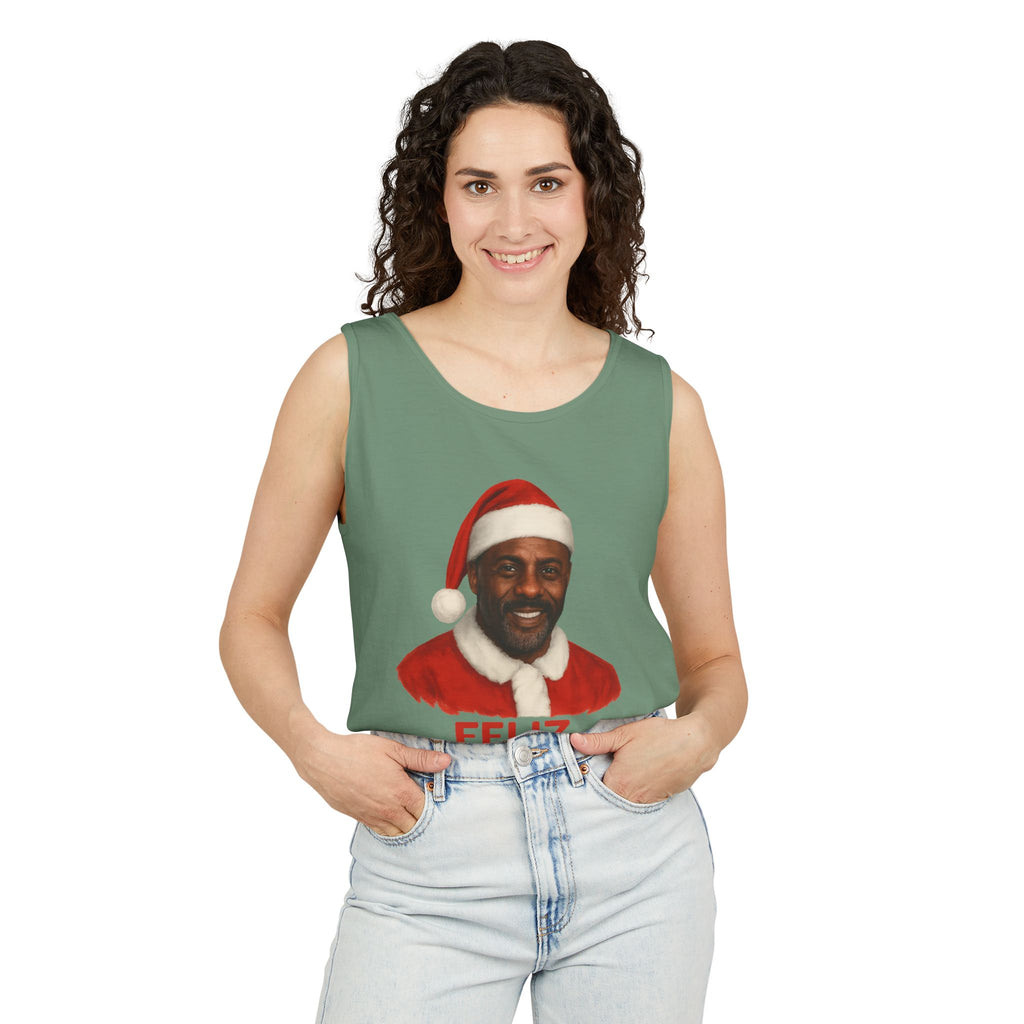 Idris Elba Feliz Navidaddy Tank Top