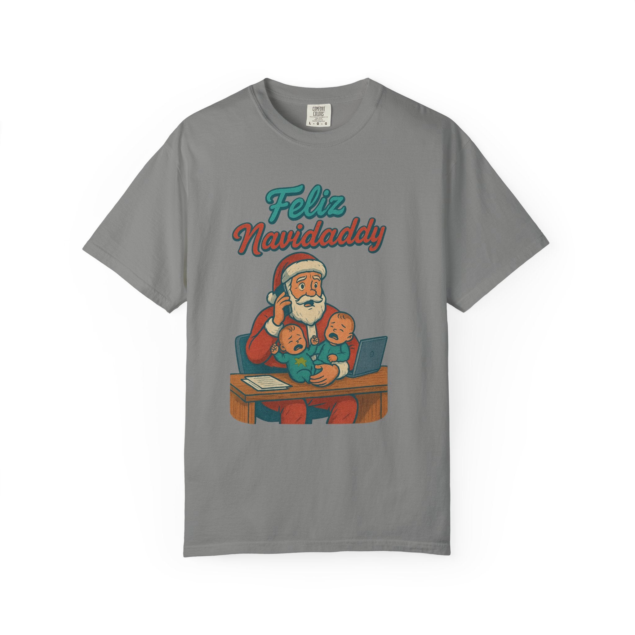 Feliz Navidaddy Busy Dad T Shirt