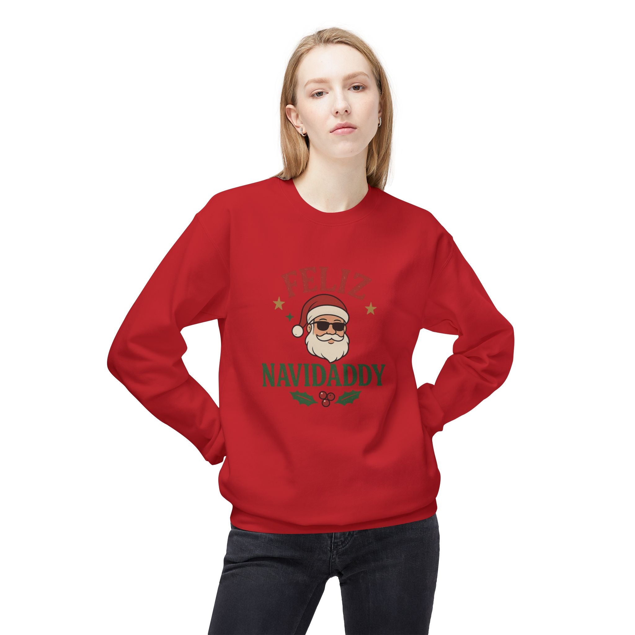 Feliz Navidaddy Mistletoe Sweatshirt