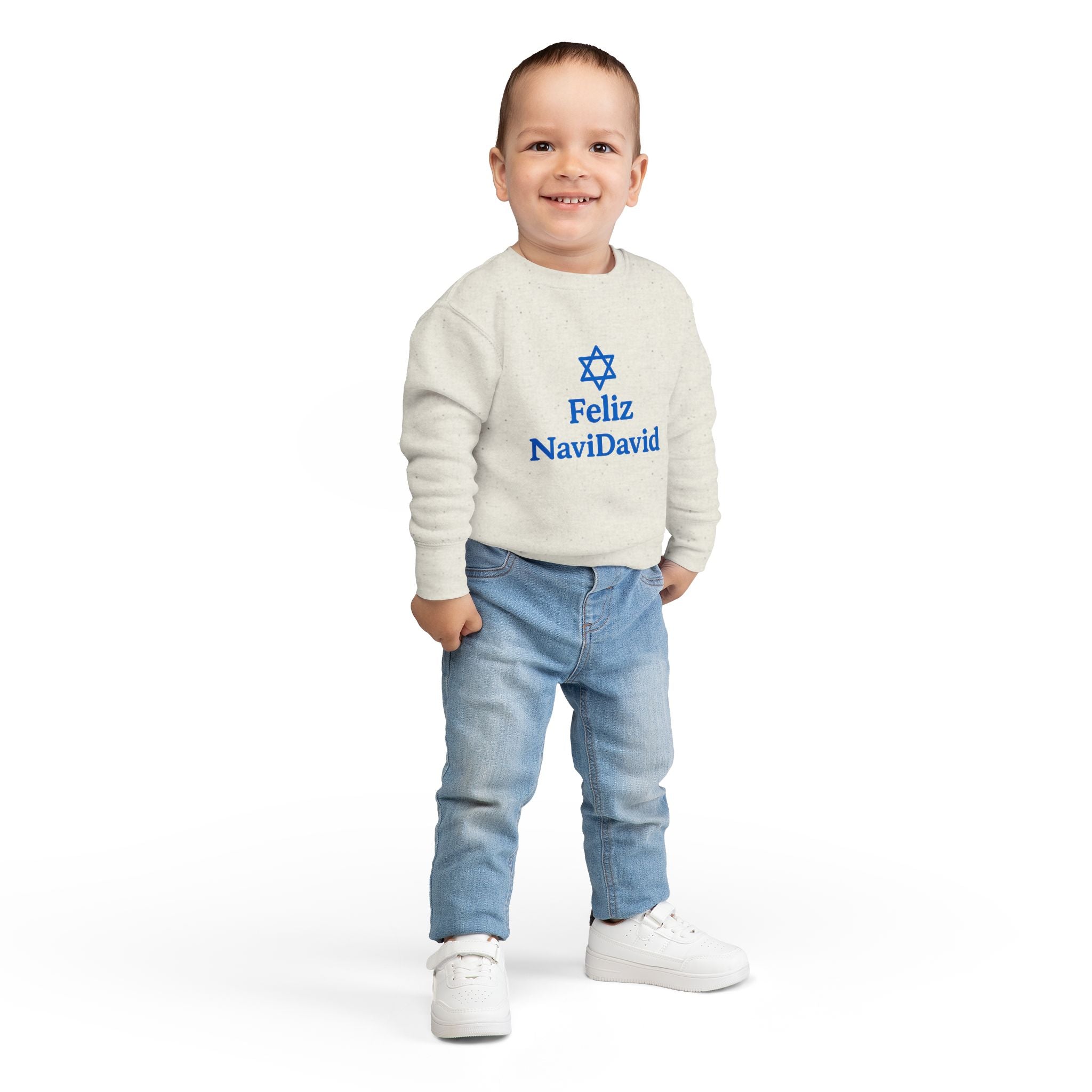 Feliz NaviDavid Toddler Sweatshirt