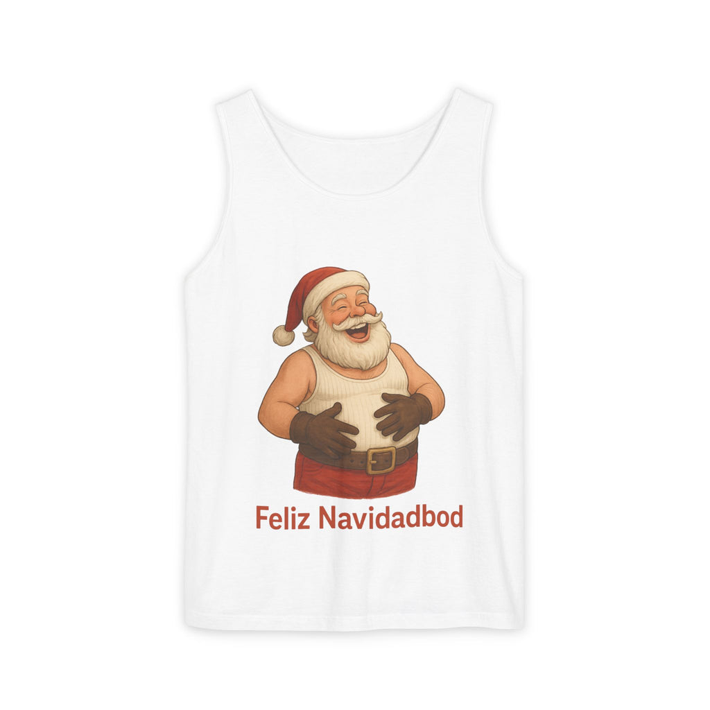 Feliz Navidabod Unisex Tank Top - Festive Christmas Apparel