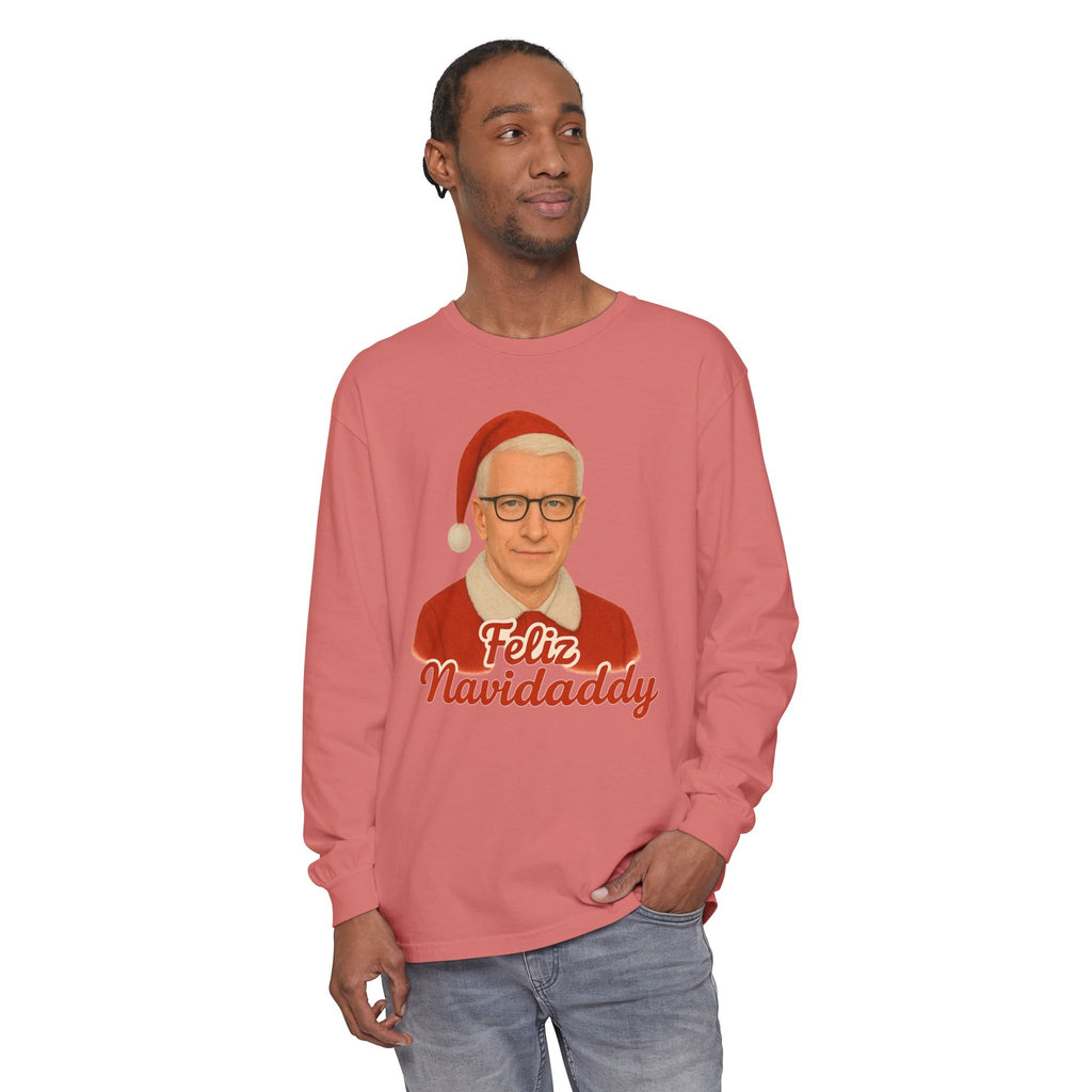 Anderson Cooper Feliz Navidaddy Long Sleeve
