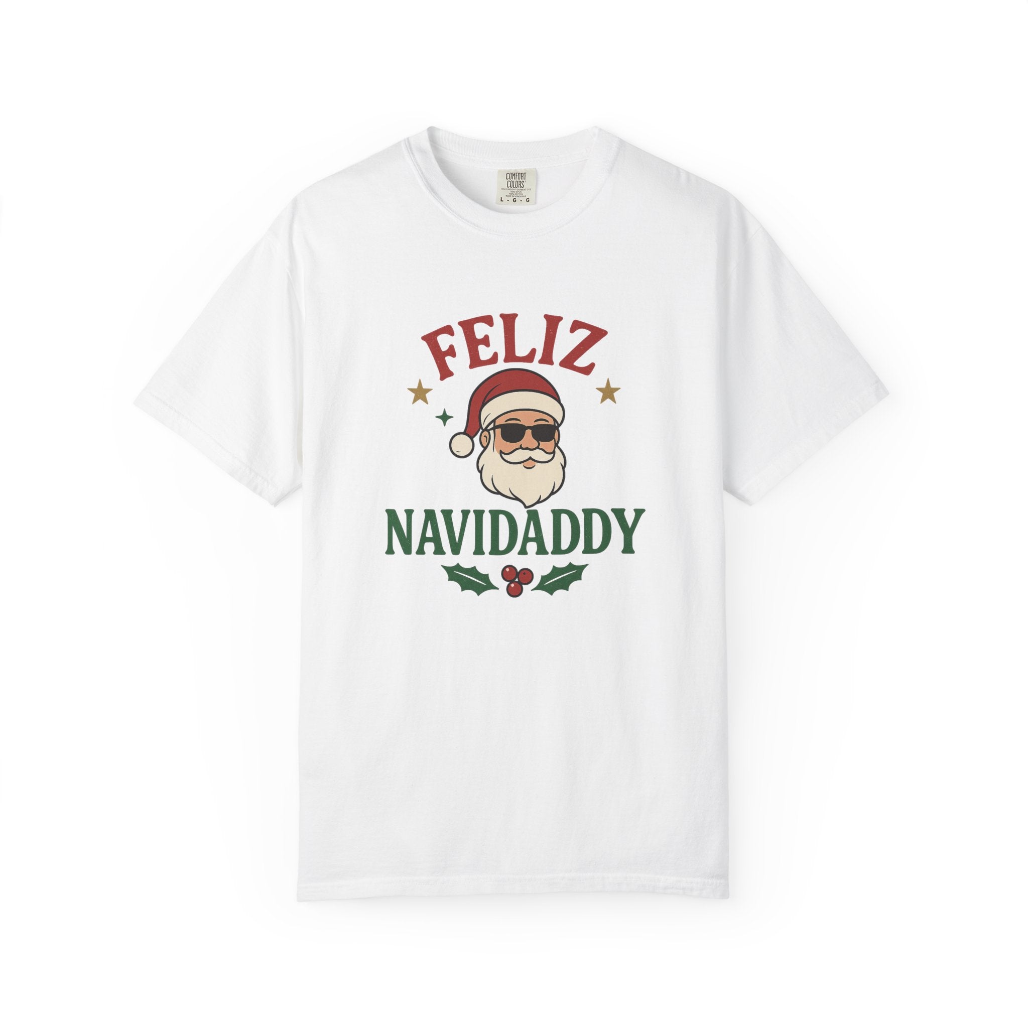 Feliz Navidaddy Mistletoe T shirt