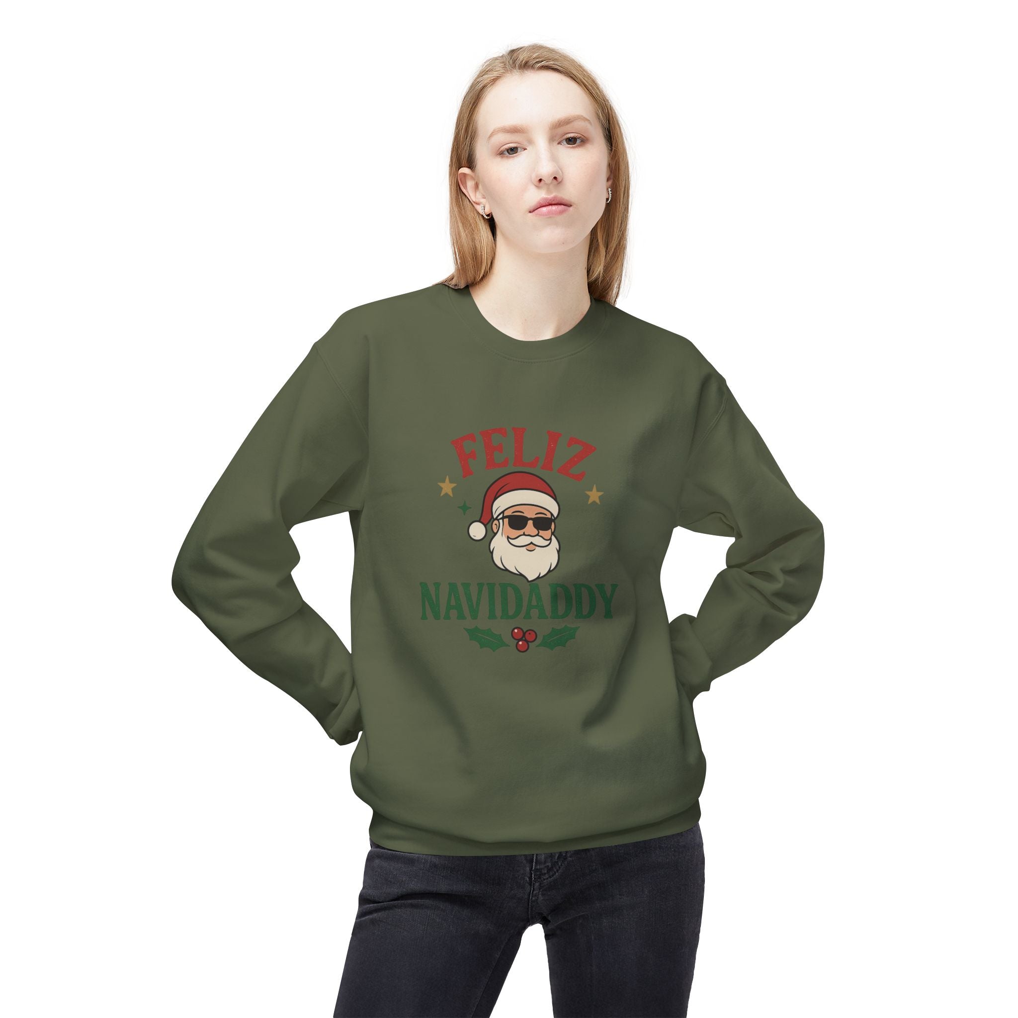 Feliz Navidaddy Mistletoe Sweatshirt