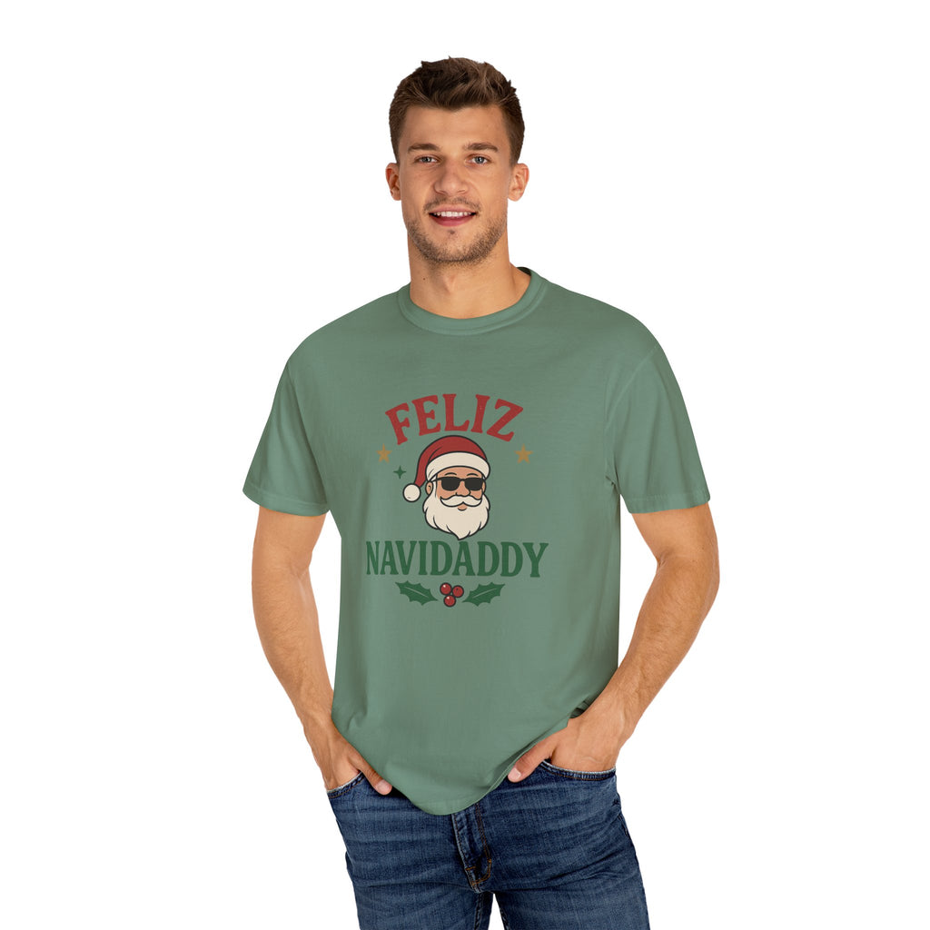 Feliz Navidaddy Mistletoe T shirt