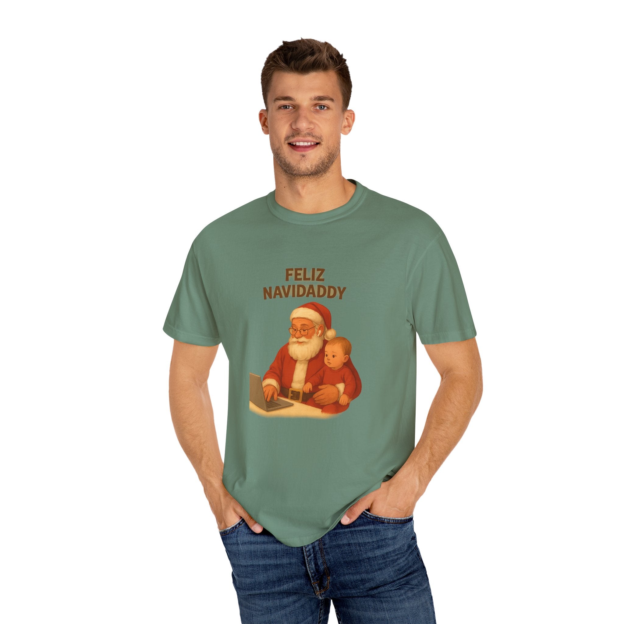 Working Dad Feliz Navidaddy T Shirt