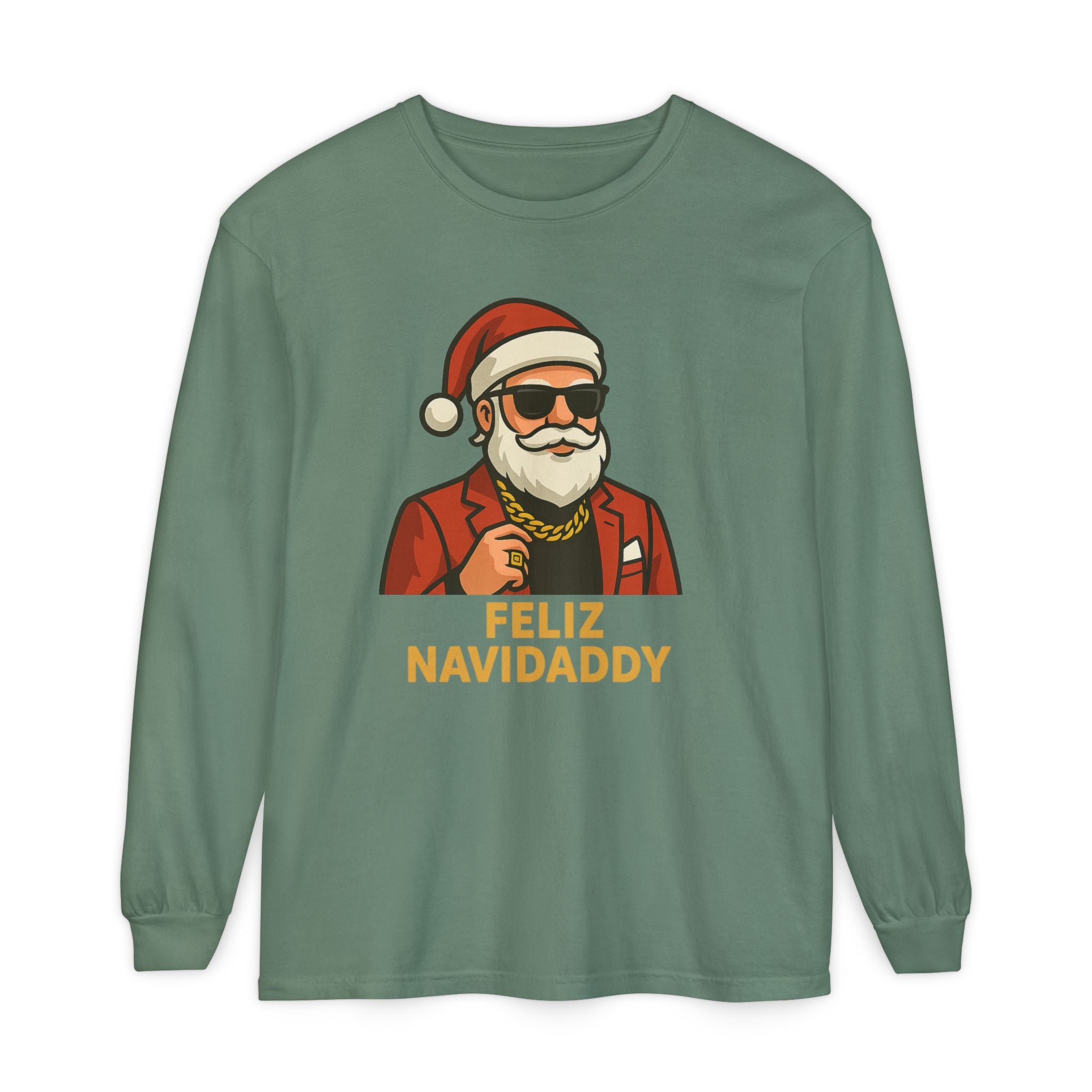 The Golden Clause Feliz Navidaddy Long Sleeve