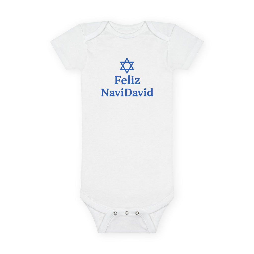 Feliz NaviDavid Baby Onesie