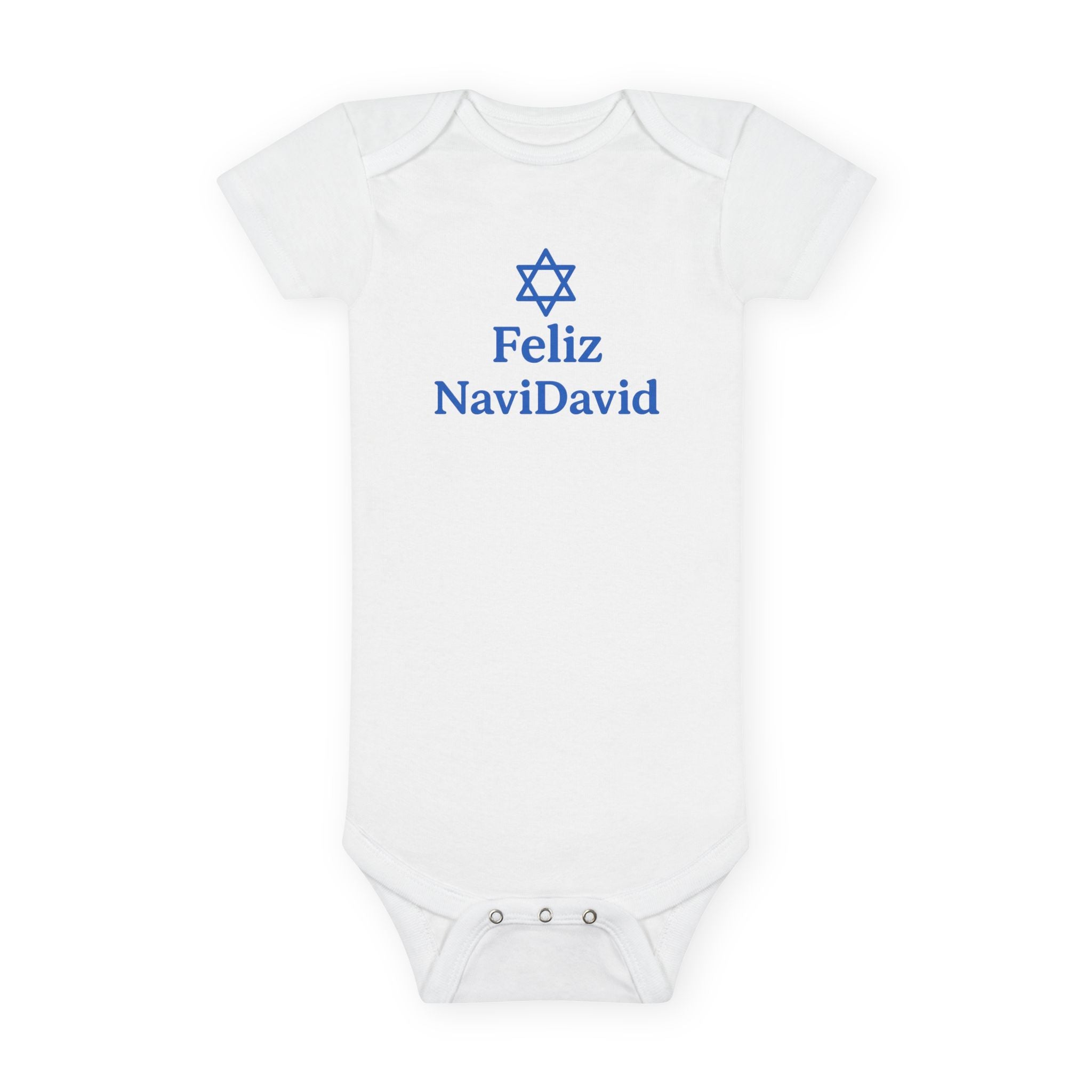 Feliz NaviDavid Baby Onesie