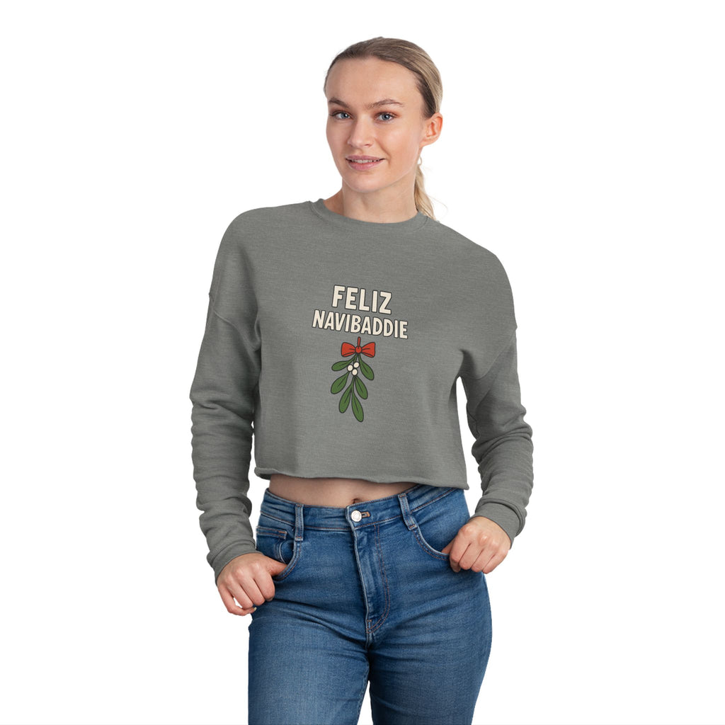 Feliz Navibaddie Cropped Sweatshirt